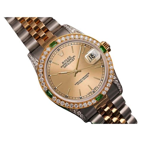 champagne rolex dial